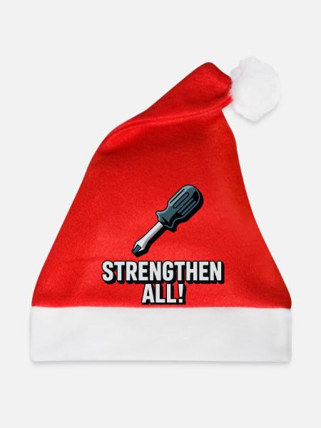 ALLE STÄRKEN - Weihnachtsmütze - Rot