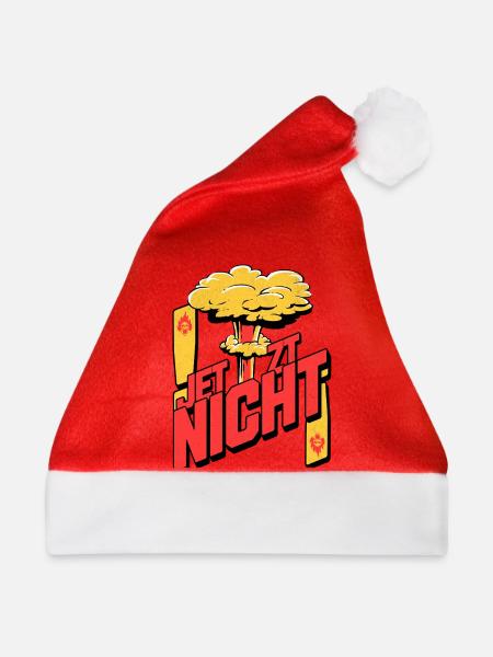 Jetzt nicht! - Weihnachtsmütze - Rot