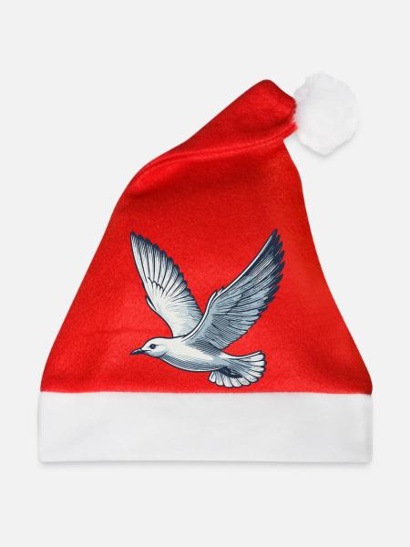 Möwe - Weihnachtsmütze - Rot