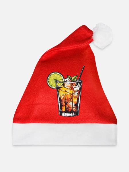 Limonade Drink - Weihnachtsmütze - Rot