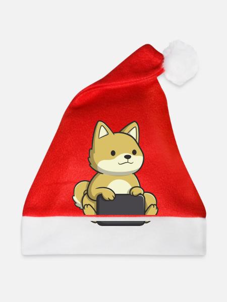 Magic Degen - Laptop - Weihnachtsmütze - Rot