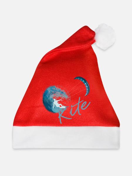 Kitesurfen - Weihnachtsmütze - Rot
