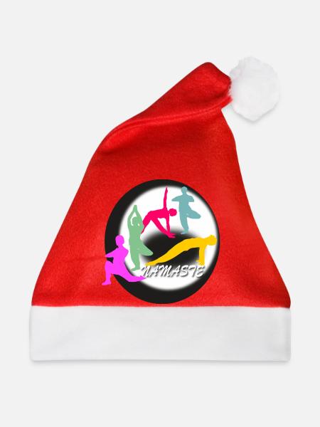 Yoga Logo - Weihnachtsmütze - Rot