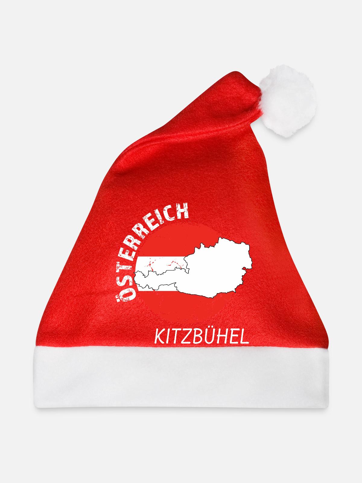 Kitzbühel - Weihnachtsmütze - Rot - Vorne