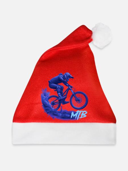MTB Bike - Weihnachtsmütze - Rot
