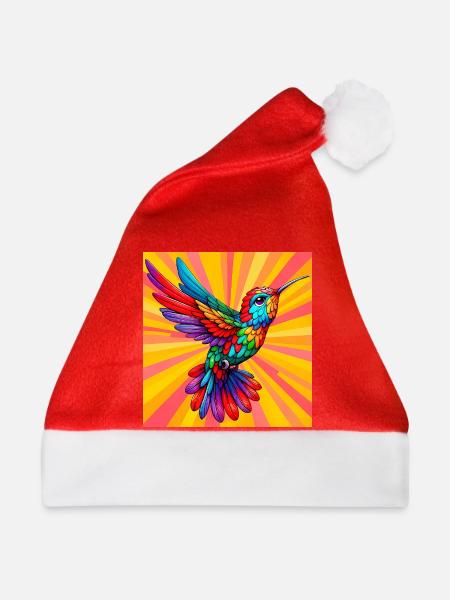 Kolibri - Weihnachtsmütze - Rot
