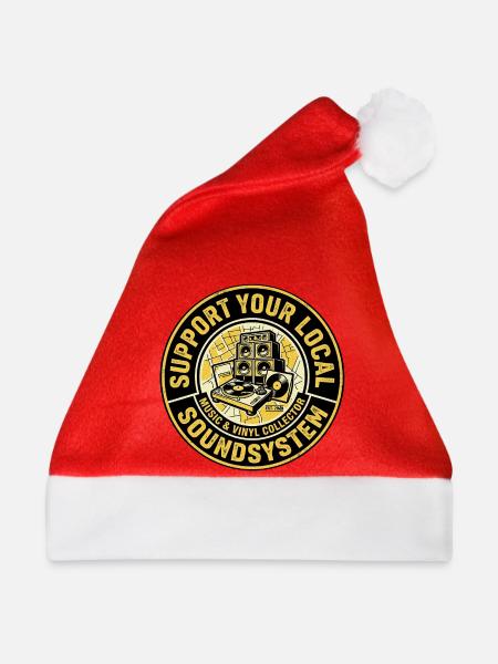 Support Local Music - Weihnachtsmütze - Rot