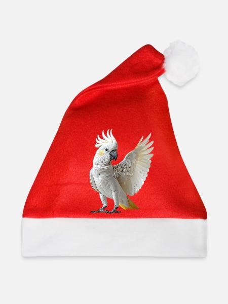 Kakadu - Weihnachtsmütze - Rot
