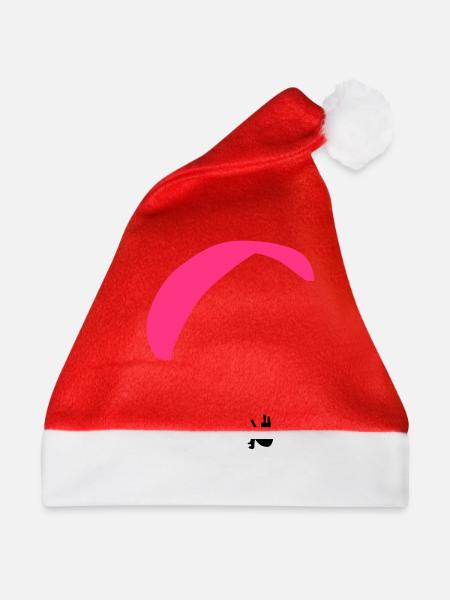paragliding - Weihnachtsmütze - Rot - Vorne