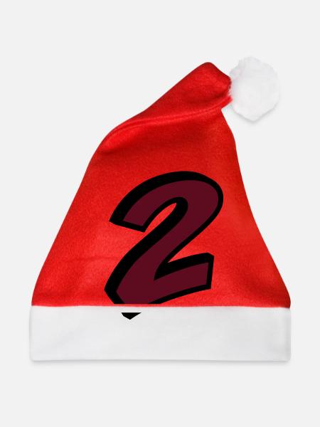 2 - Weihnachtsmütze - Rot