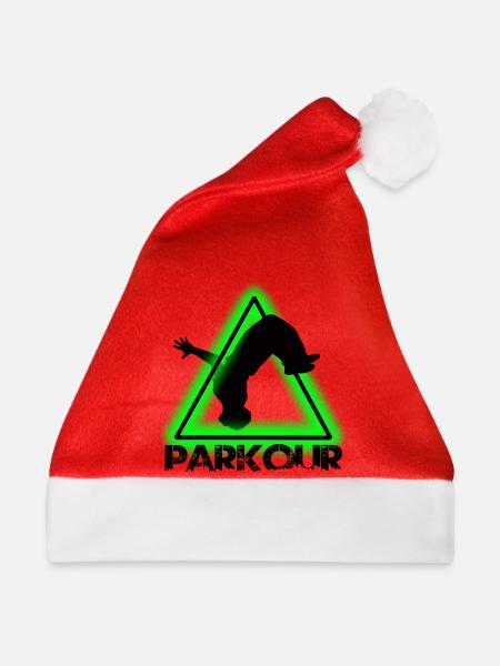 Parkour - Weihnachtsmütze - Rot