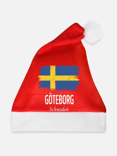 Göteborg - Weihnachtsmütze - Rot