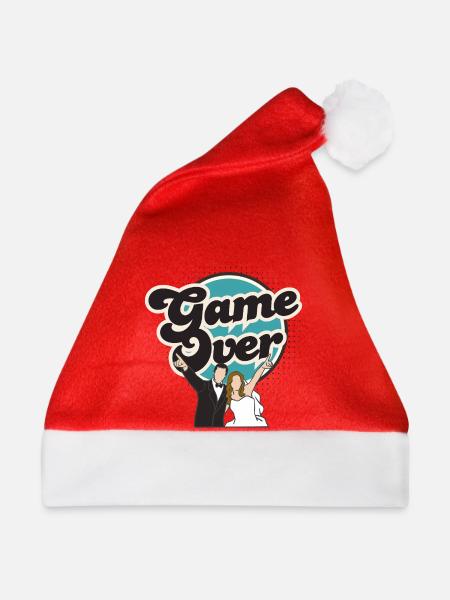 Game Over - Weihnachtsmütze - Rot