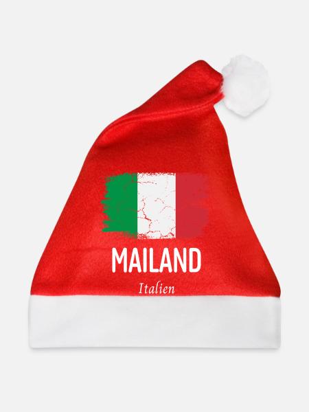 Mailand - Weihnachtsmütze - Rot