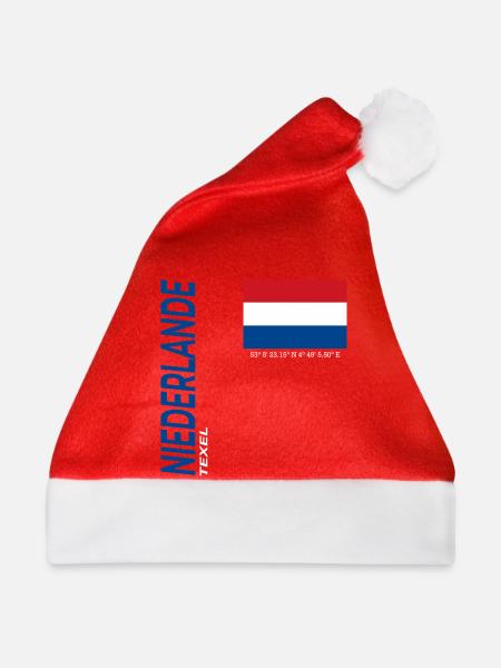 Texel - Weihnachtsmütze - Rot