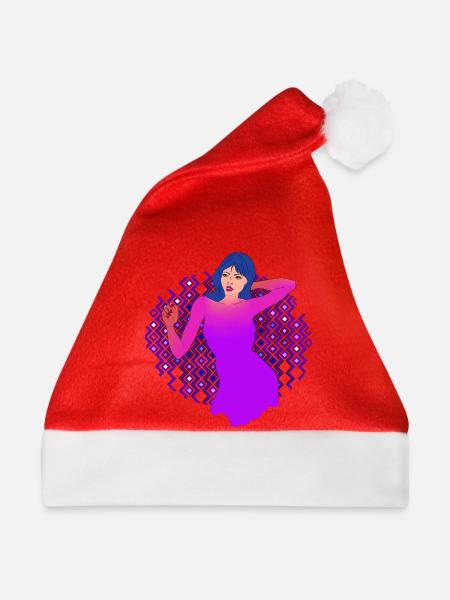 Tanzen - Weihnachtsmütze - Rot