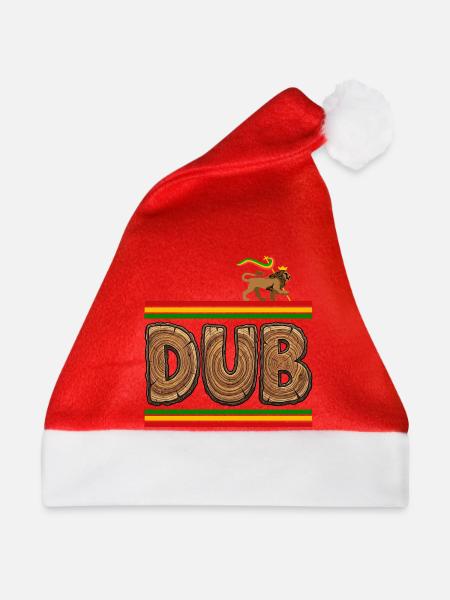 Dub Holz Reggae - Weihnachtsmütze - Rot
