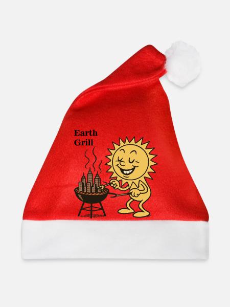 Sun Urban Barbecue - Weihnachtsmütze - Rot