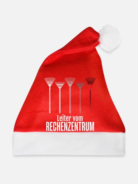 Rechenzentrum Design Gartengeräte Rechen Leiter - Weihnachtsmütze - Rot