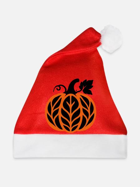 Kuerbis Herbstlaub Icon - Weihnachtsmütze - Rot