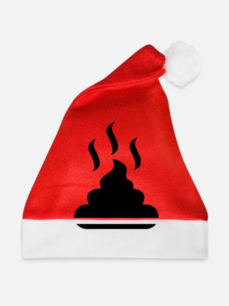 Hundehaufen Scheiße - Weihnachtsmütze - Rot