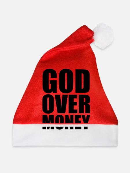 God - Weihnachtsmütze - Rot