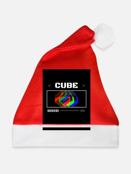 Cube - Weihnachtsmütze - Rot