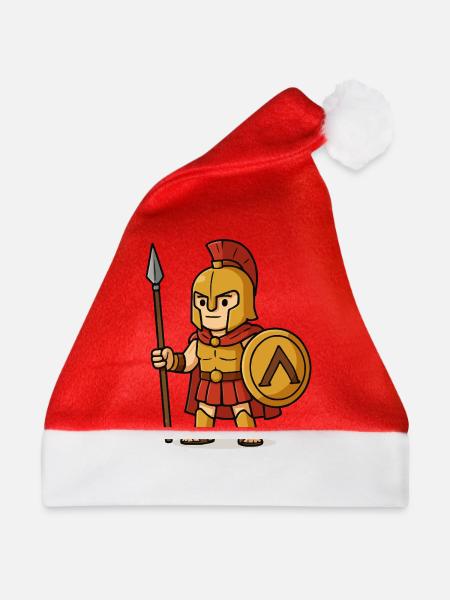 spartaner comic - Weihnachtsmütze - Rot