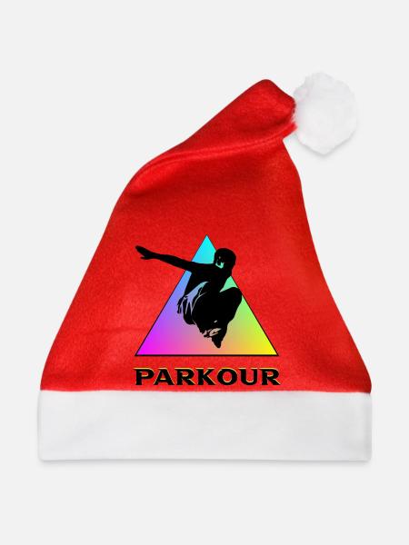 Parkour - Weihnachtsmütze - Rot