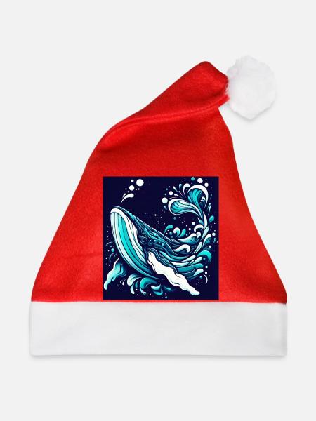 Wal - Weihnachtsmütze - Rot