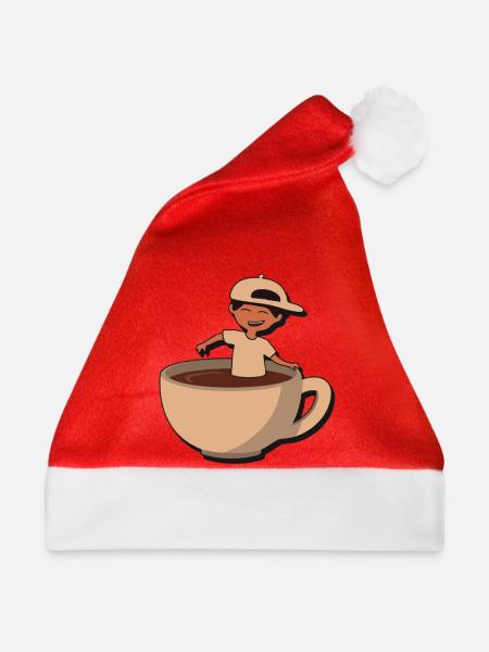 Cup Buddy Kaffeespritzer - Weihnachtsmütze - Rot
