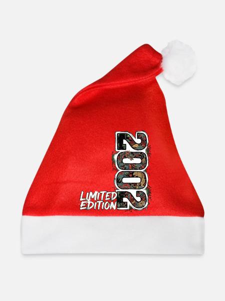 Limited Edition 2002 Chinesischer Drache - Weihnachtsmütze - Rot