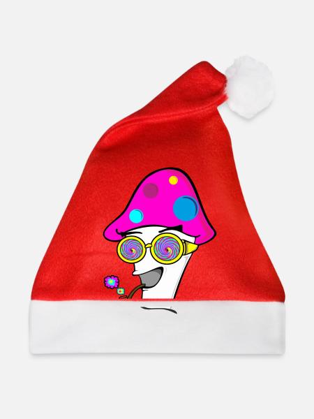 Hallu-pilz - Weihnachtsmütze - Rot