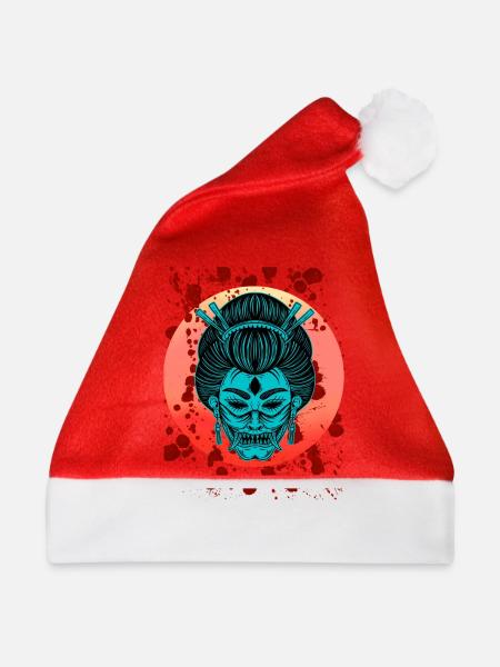 Geisha Evil - Weihnachtsmütze - Rot