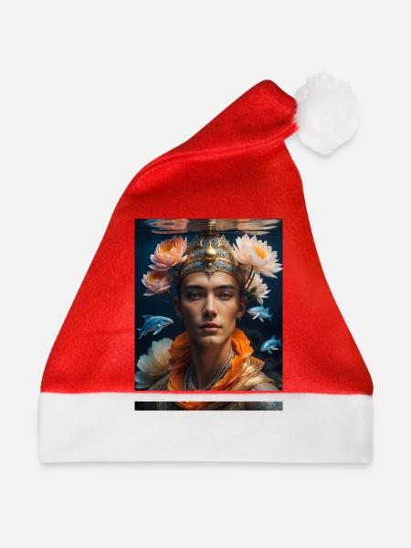 Meeresprinz - Weihnachtsmütze - Rot