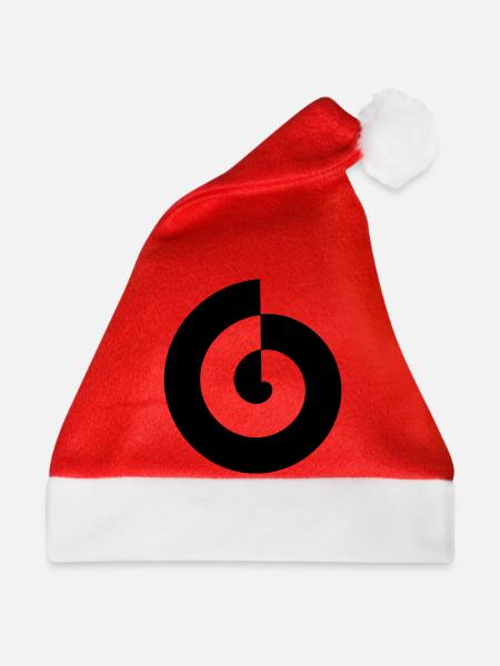 Spirale - Weihnachtsmütze - Rot
