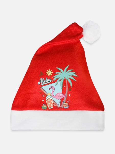 Aloha Sommer - Weihnachtsmütze - Rot
