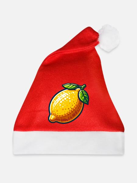 Lemon Cartoon Luminous - Weihnachtsmütze - Rot