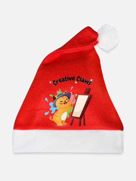 creative_claws - Weihnachtsmütze - Rot