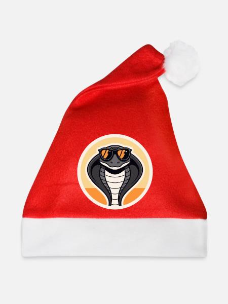 Cobra Sun Retro - Weihnachtsmütze - Rot