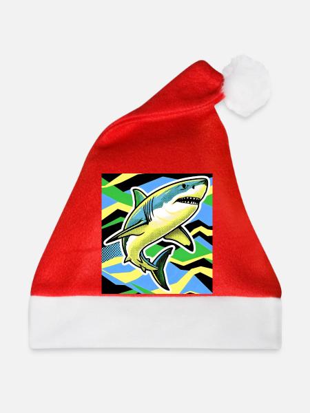 Hai - Weihnachtsmütze - Rot