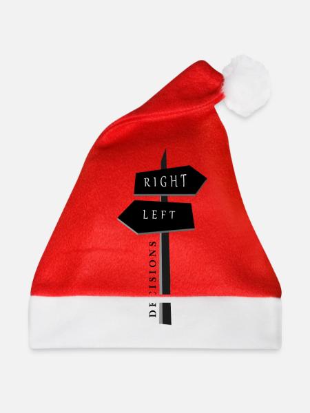 Wegweiser Design - Weihnachtsmütze - Rot