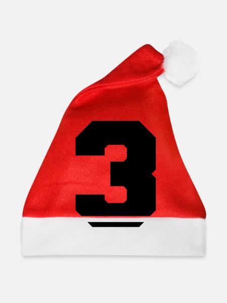 3 - Weihnachtsmütze - Rot