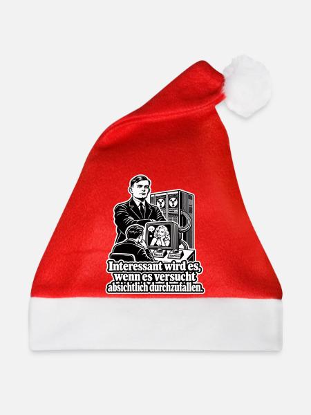 Turing Test - Weihnachtsmütze - Rot