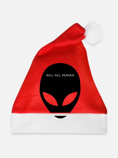 KILL ALL HUMAN - Weihnachtsmütze - Rot