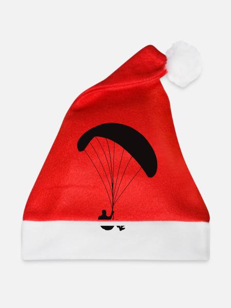 Gleitschirmflieger Fallschirmspringer - Weihnachtsmütze - Rot