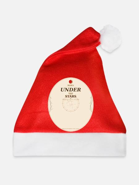 Unter Den Sternen geboren - Weihnachtsmütze - Rot