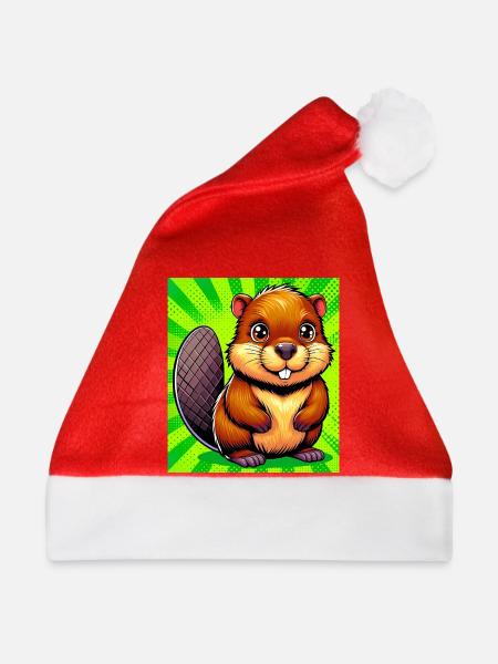 Bieber - Weihnachtsmütze - Rot