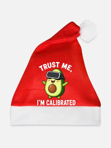 Avocado Gemüse Comic Gamer Spruch - Weihnachtsmütze - Rot
