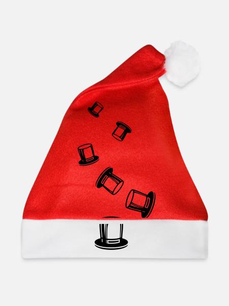 Zylinder Bräutigam - Weihnachtsmütze - Rot
